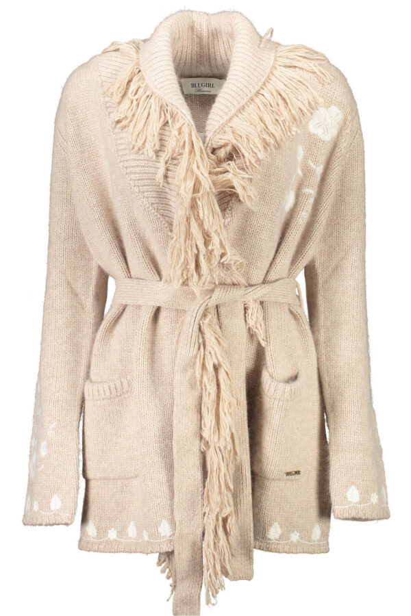 BLUGIRL BEIGE WOMAN CARDIGAN