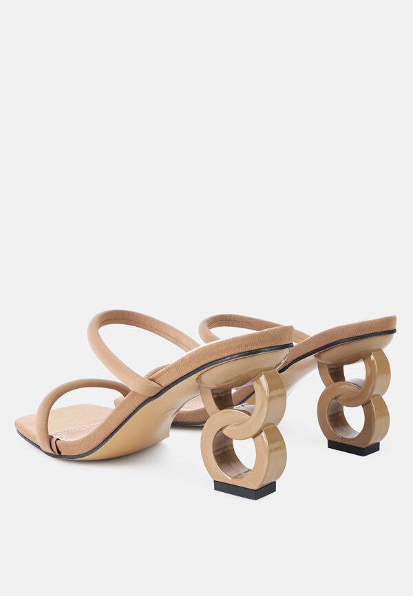 downtown double strap fantasy heel sandals - Image 8