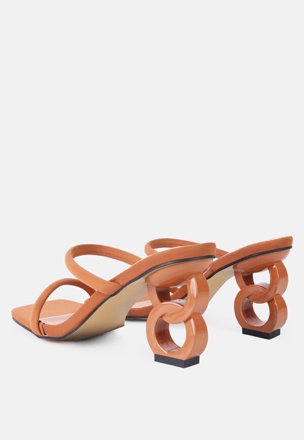 downtown double strap fantasy heel sandals - Image 3