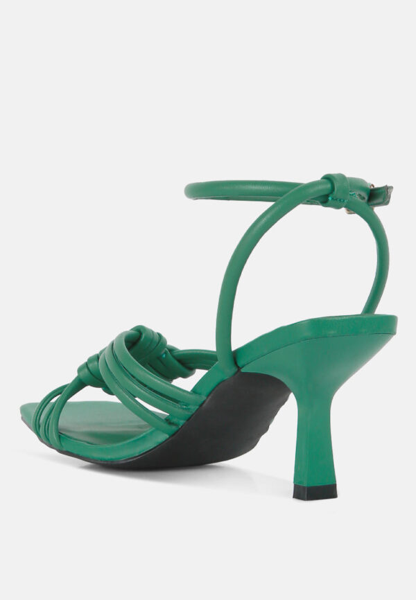 weekend pick box knot pin heel sandals - Image 3